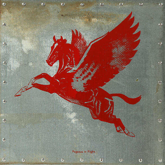 Pegasus in Flight (metal) 12